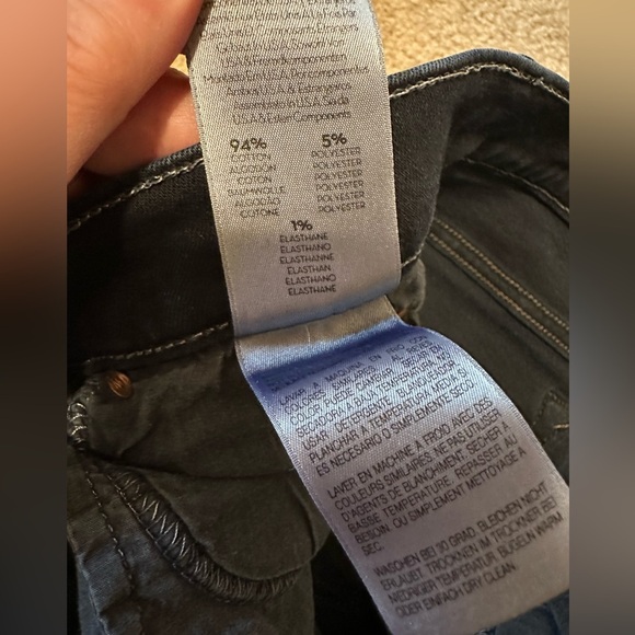 MOTHER The Stunner Zip Two Step Fray Last Call Wash Women's Size 30 - Picture 8 of 12